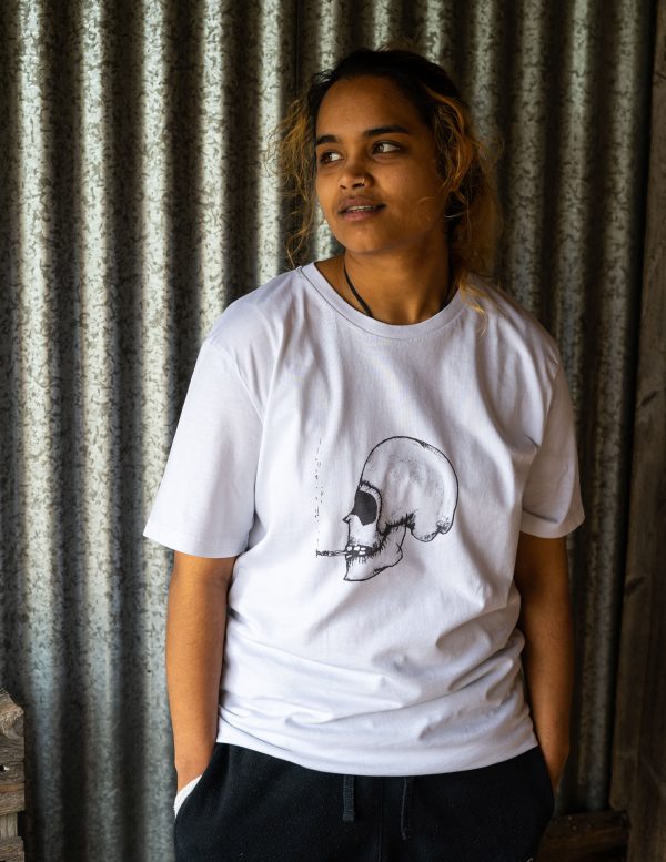 Smoking Skull Tee